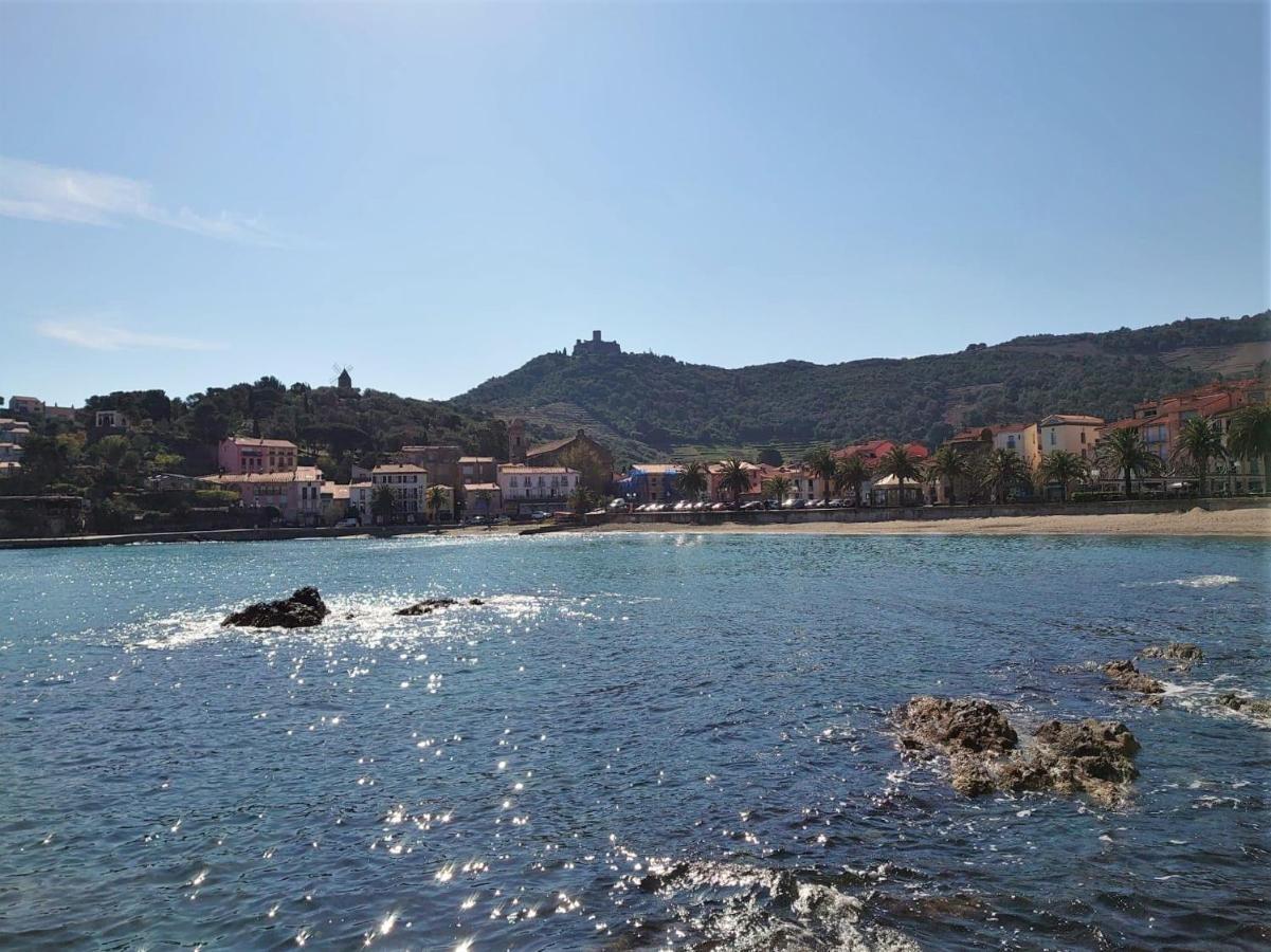 4Rb4 Appartement Type T2 Bord De Mer Acces Plage Direct 콜리우르 외부 사진